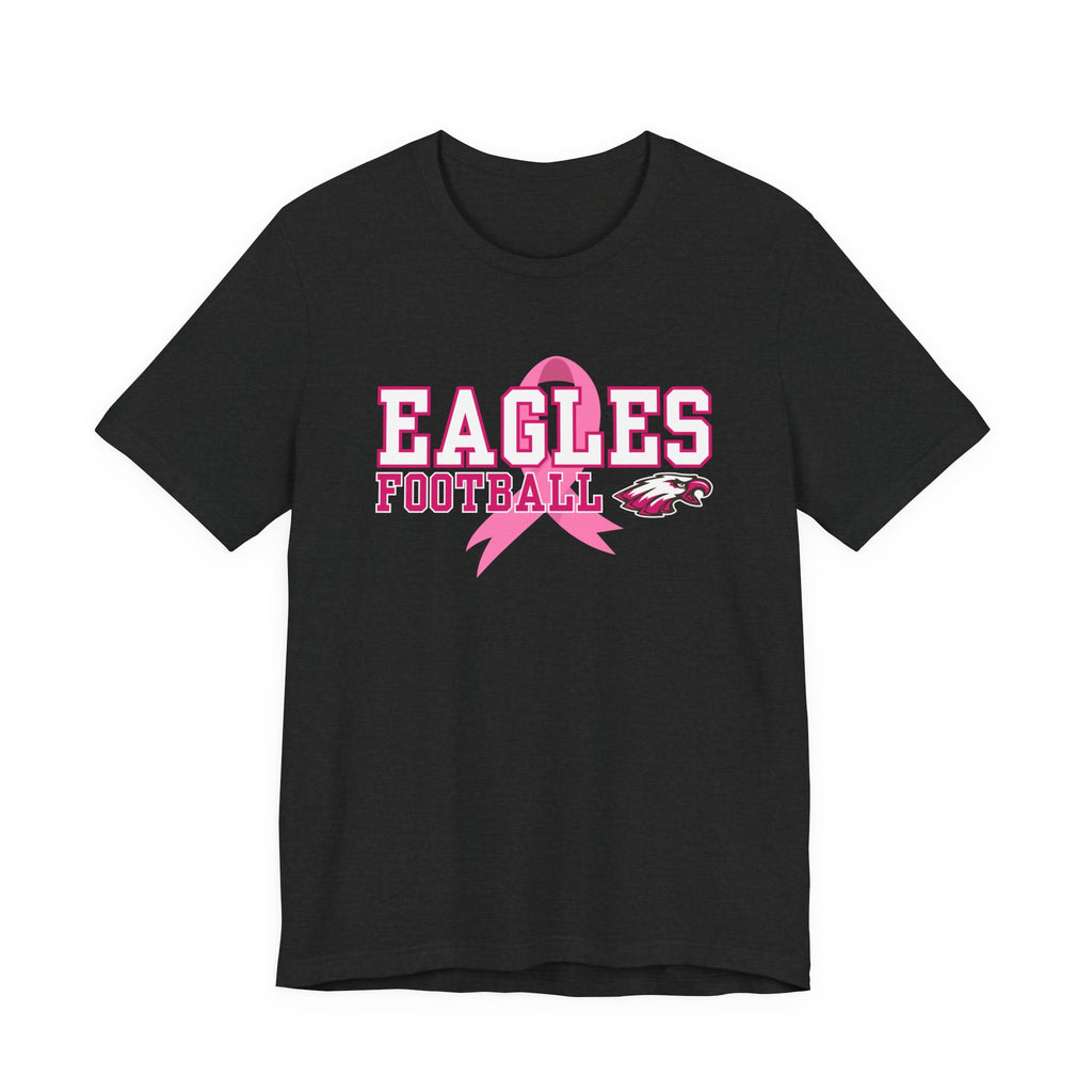 Eagles Football - Pink Ribbon Unisex Jersey Short Sleeve Tee