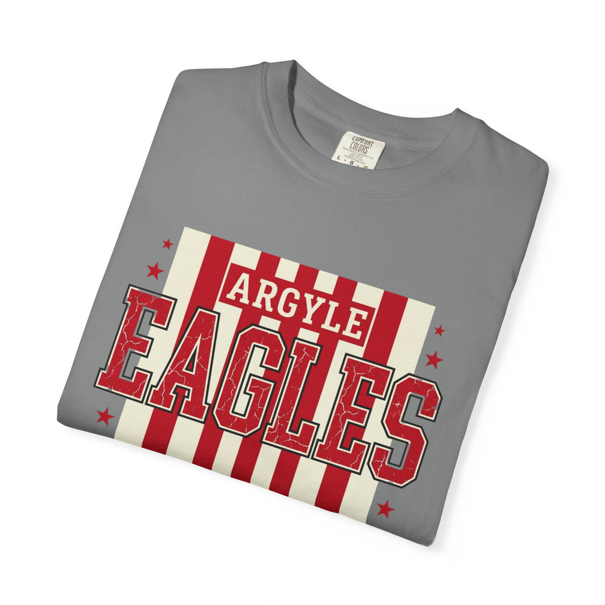 Argyle Eagles Retro Stripes T-Shirt