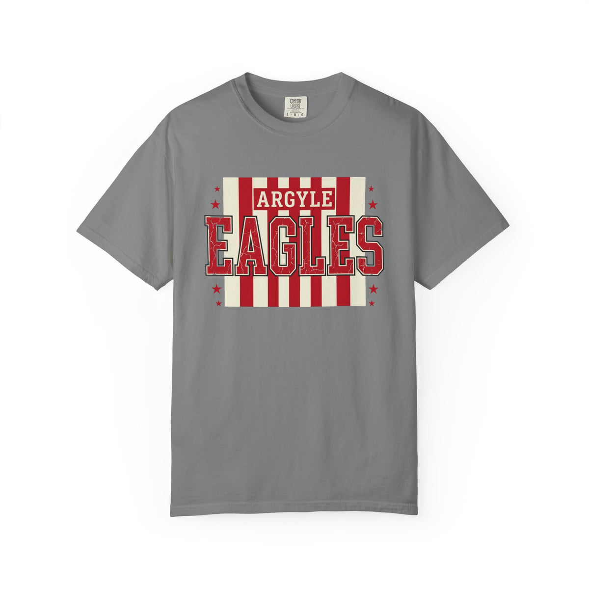 Argyle Eagles Retro Stripes T-Shirt