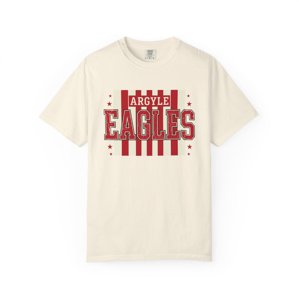 Argyle Eagles Retro Stripes T-Shirt