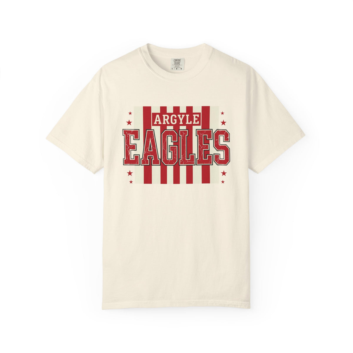 Argyle Eagles Retro Stripes T-Shirt