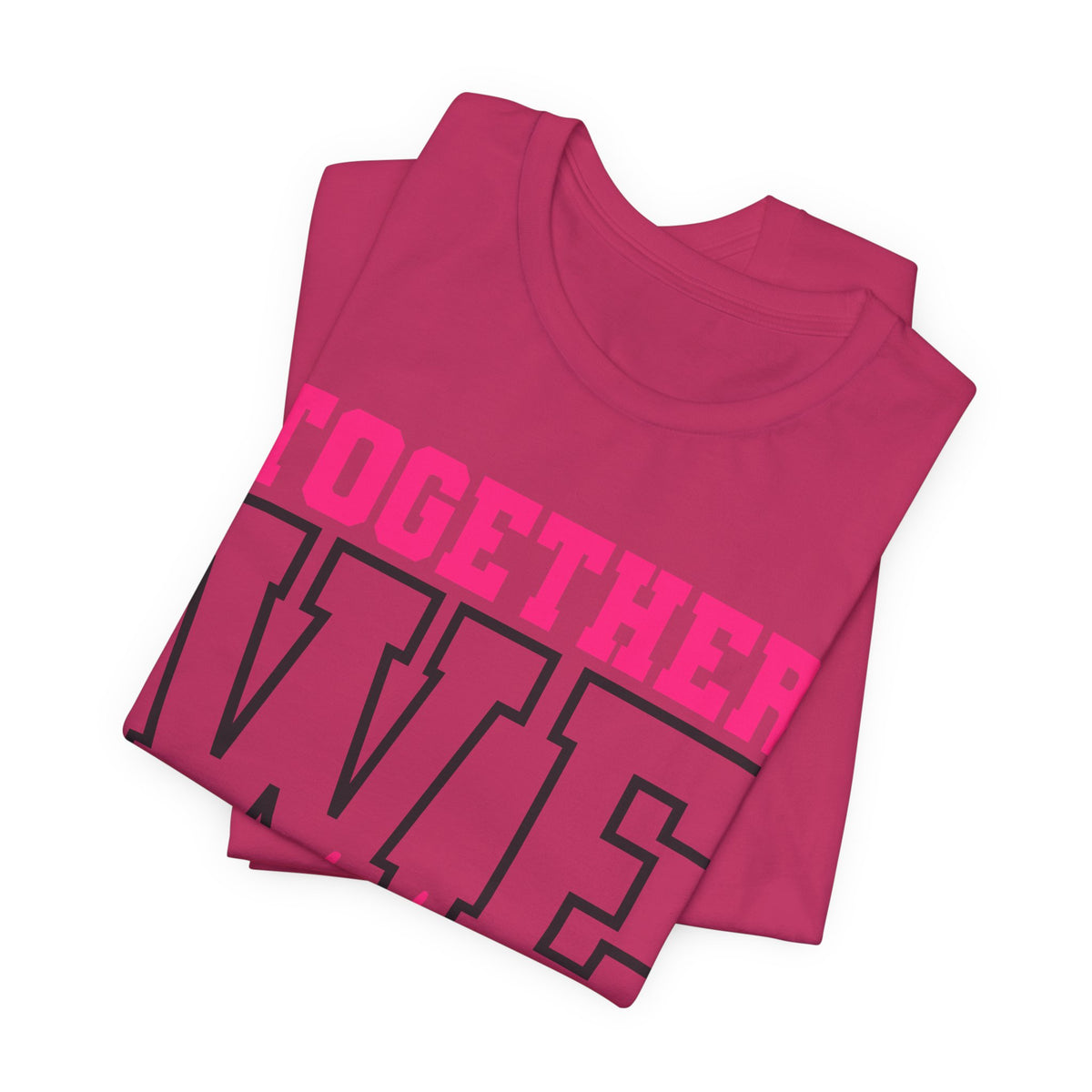Together We Fight Unisex Jersey Short Sleeve Tee