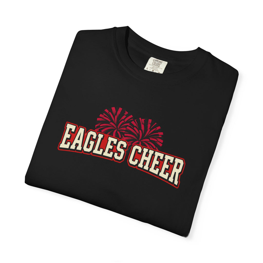 Eagles Cheer T-Shirt — Pom-Pom Graphic Spirit Tee