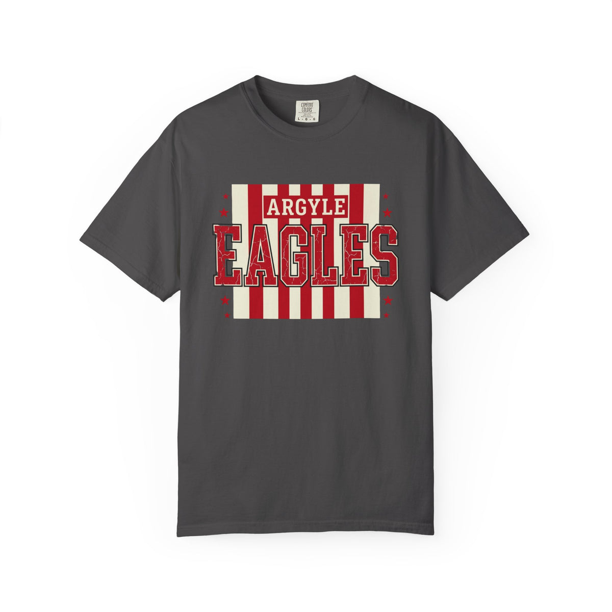 Argyle Eagles Retro Stripes T-Shirt