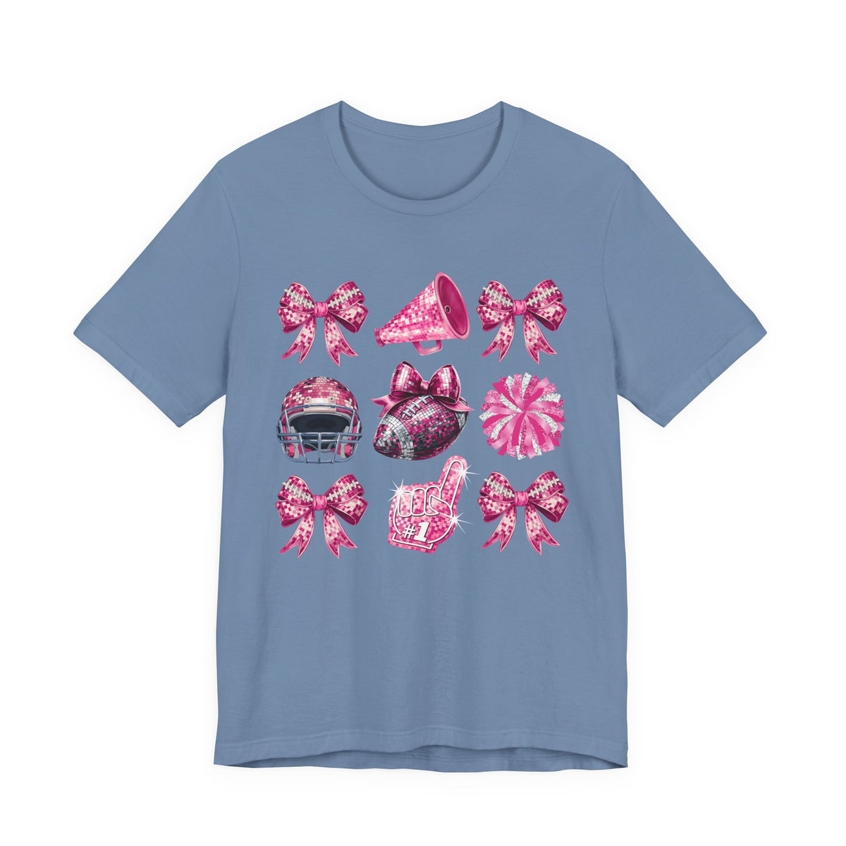 Sparkle Pink Out Jersey Short Sleeve Tee