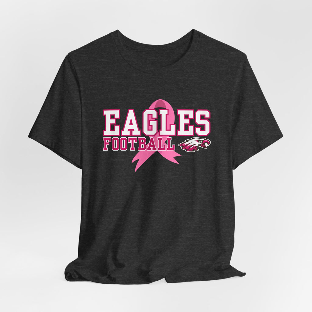Eagles Football - Pink Ribbon Unisex Jersey Short Sleeve Tee