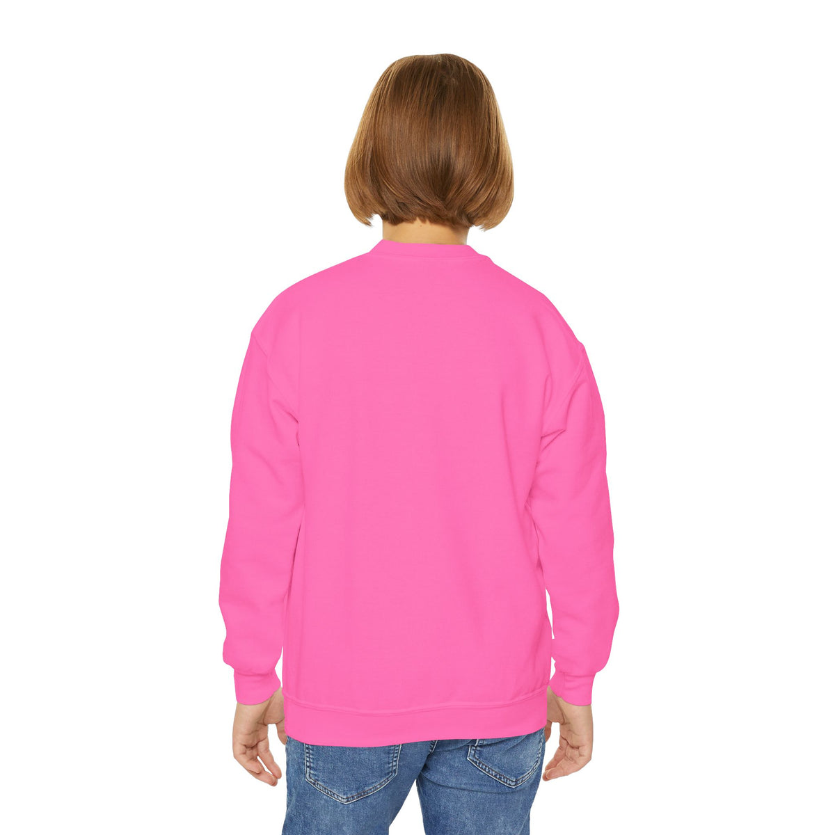 Game Day Bow Youth Crewneck Sweatshirt