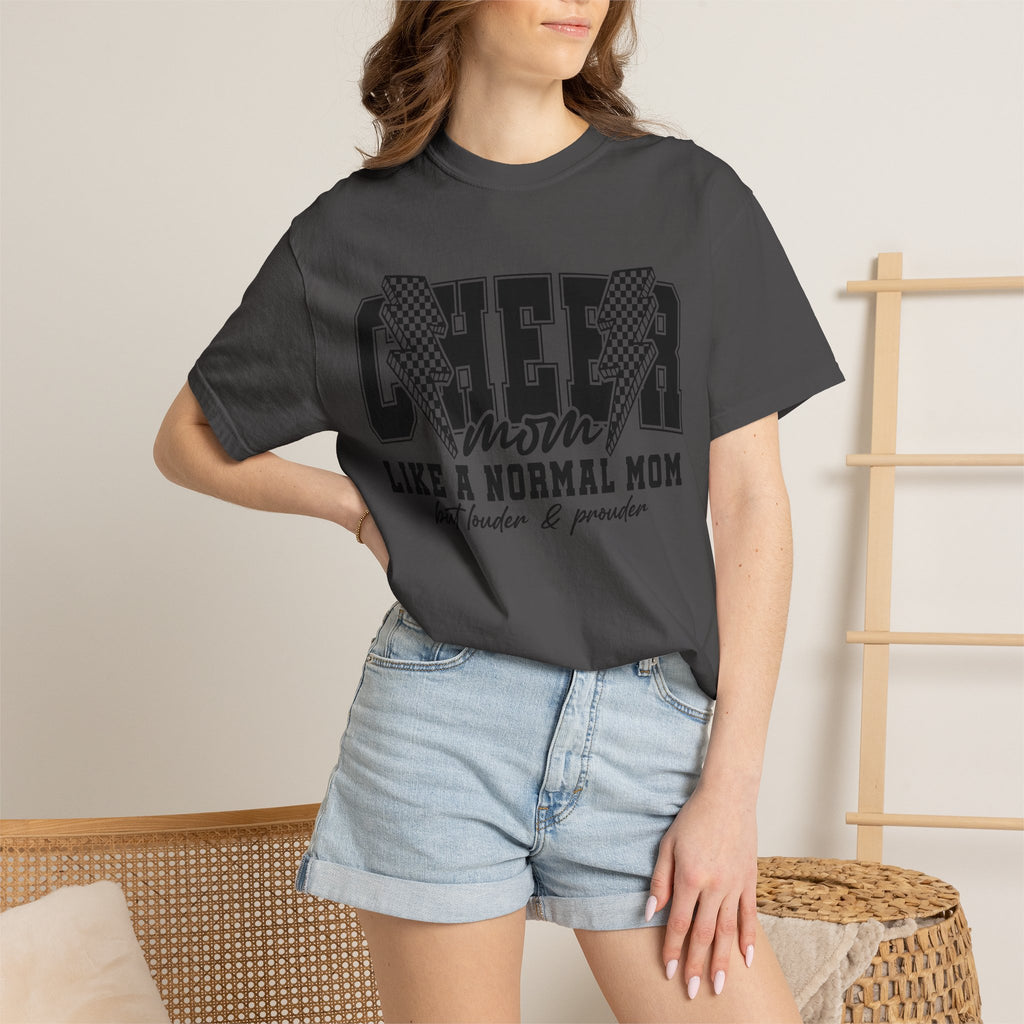 Cheer Mom Like a Normal Mom T-shirt | Cheerleader Mom Tee