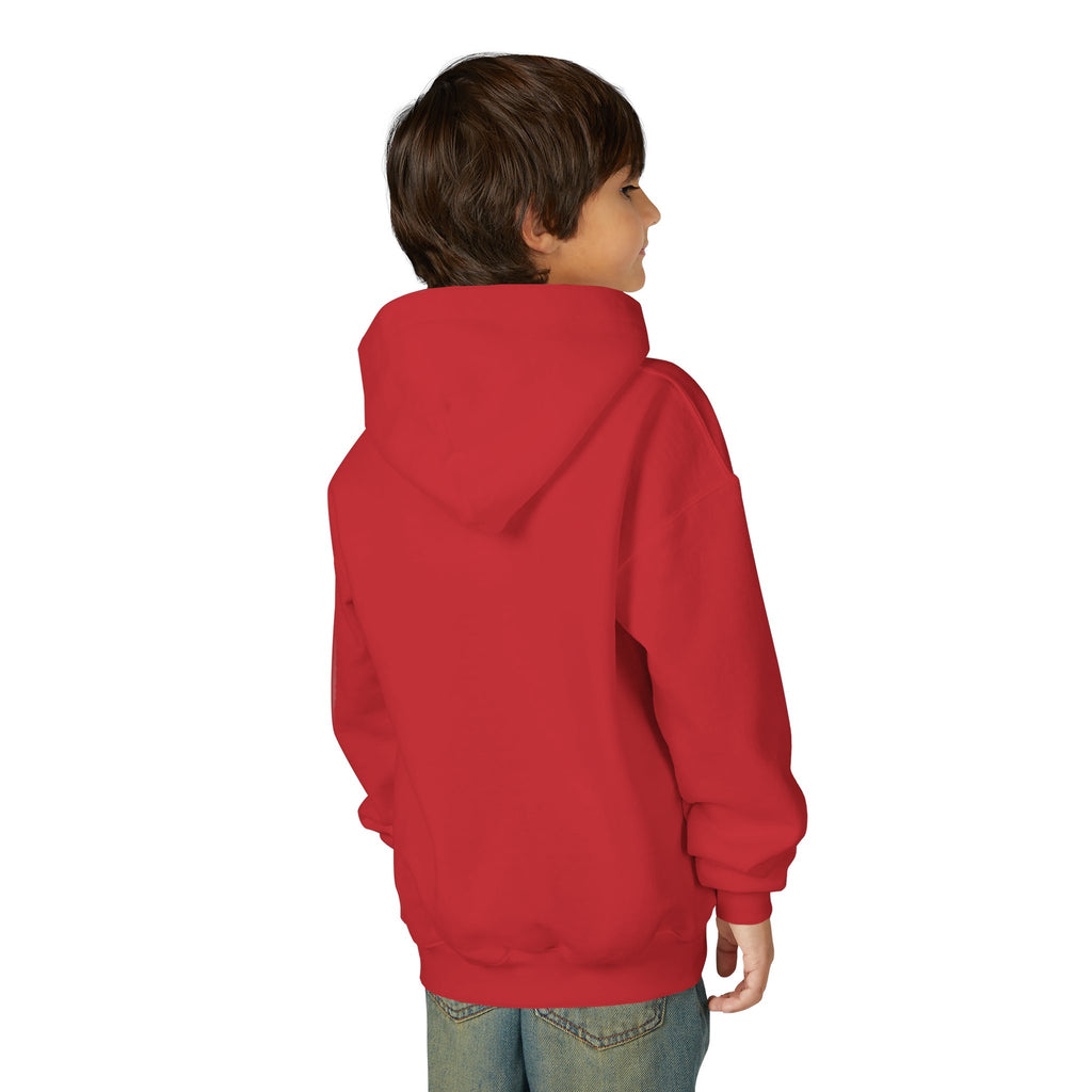 Eagles Red Script Graphic Hoodie | Youth Hooded Sweatshirt