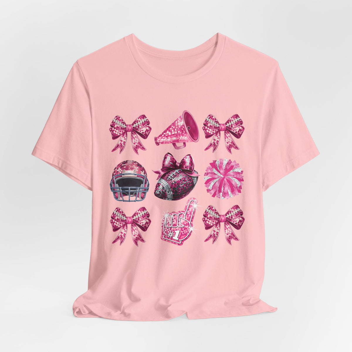 Sparkle Pink Out Jersey Short Sleeve Tee