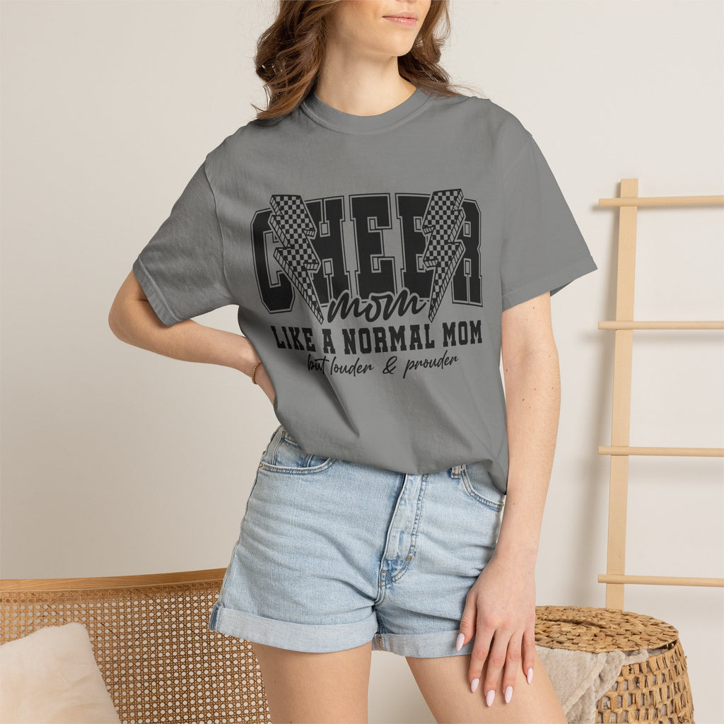 Cheer Mom Like a Normal Mom T-shirt | Cheerleader Mom Tee