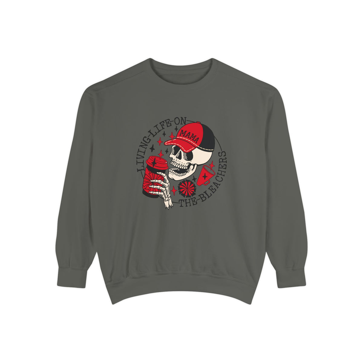 Sports Mom Garment-Dyed Sweatshirt