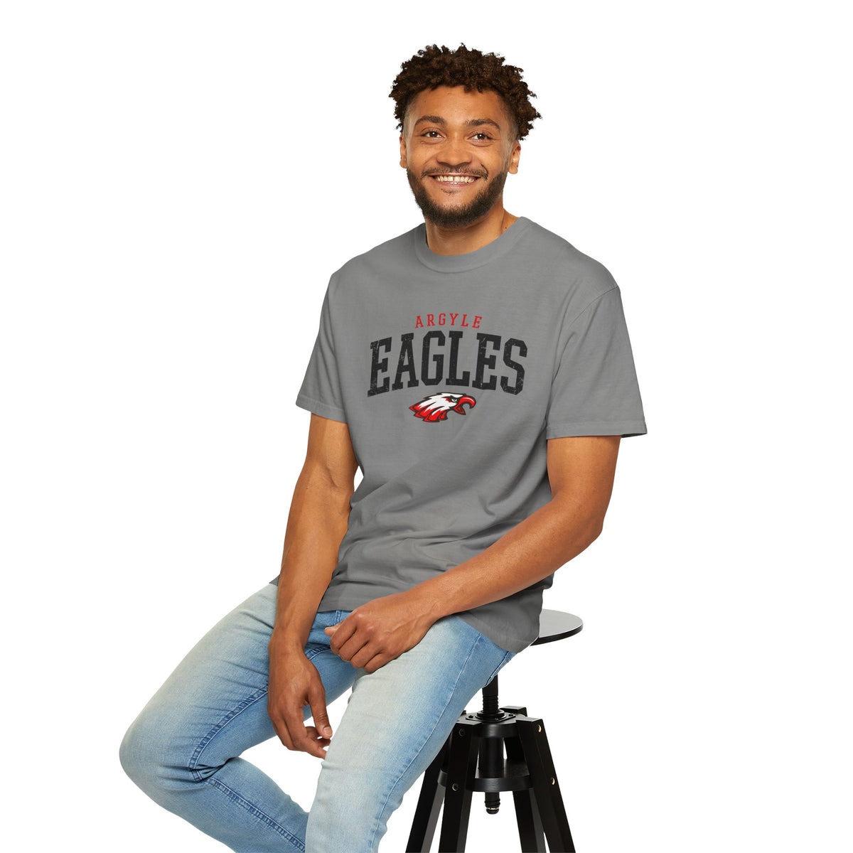 Argyle Eagles Logo T-Shirt