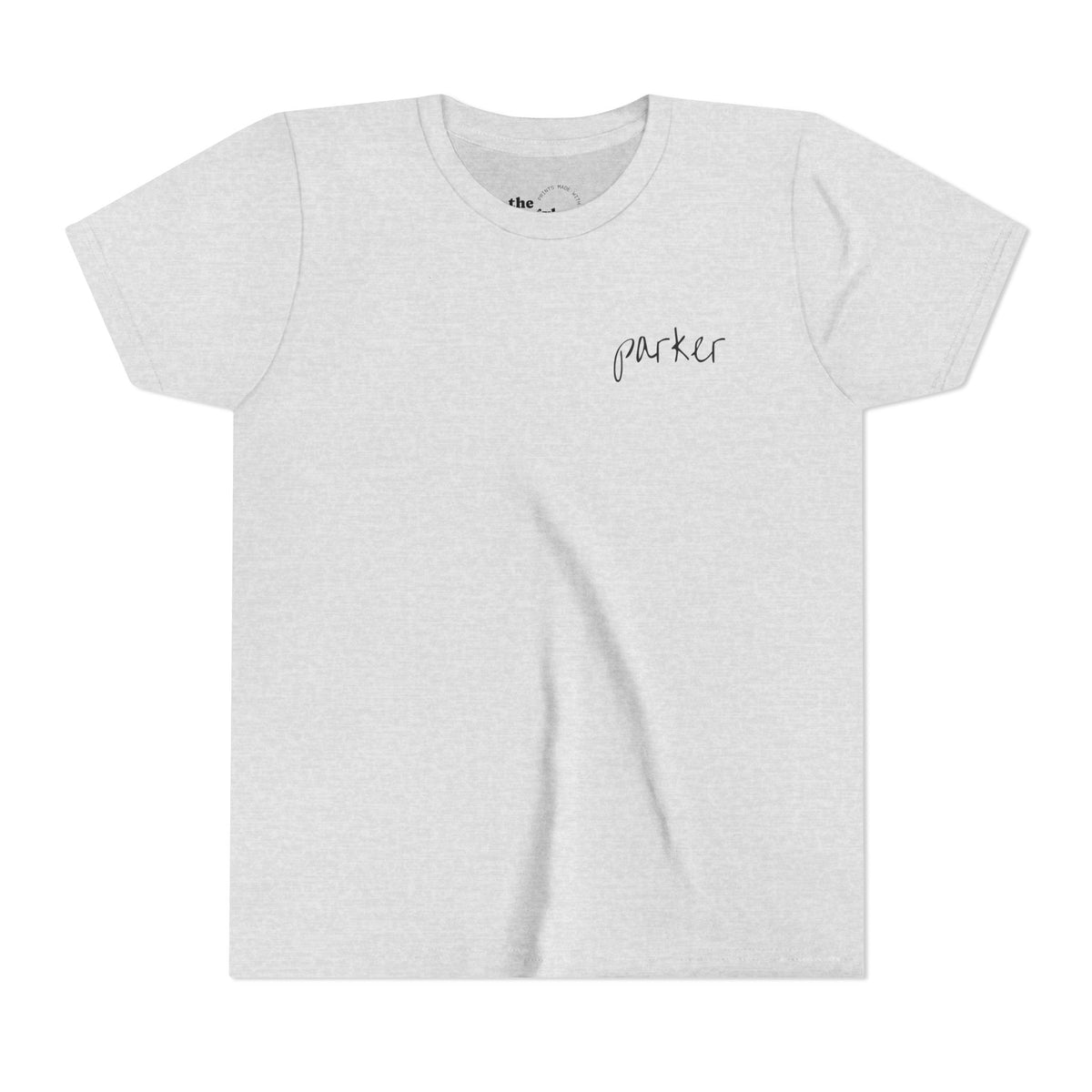 Youth Tee — "Argyle Cheer" Graphic Short Sleeve Customized Shirt