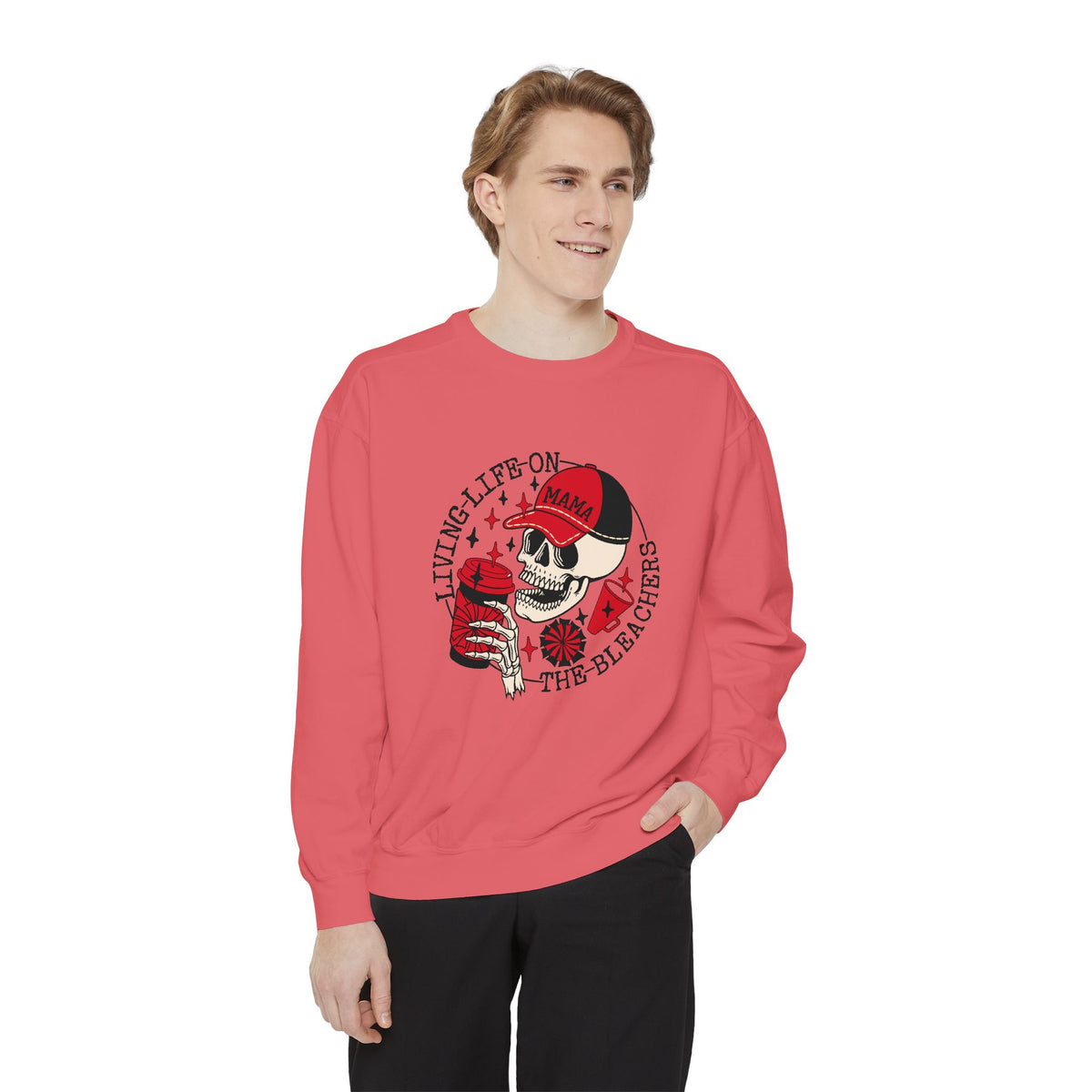 Sports Mom Garment-Dyed Sweatshirt