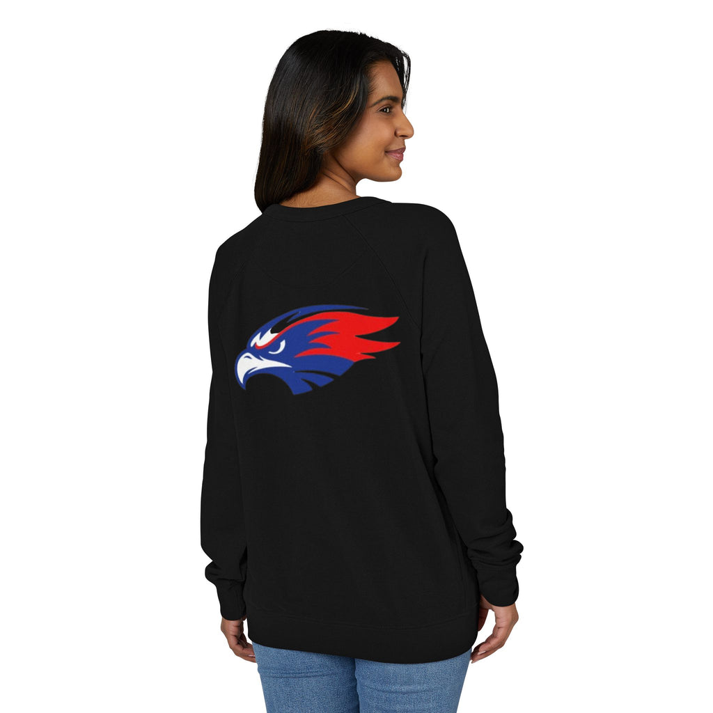 Argyle Redhawk Crewneck Sweatshirt – Vintage Collegiate Raglan French Terry