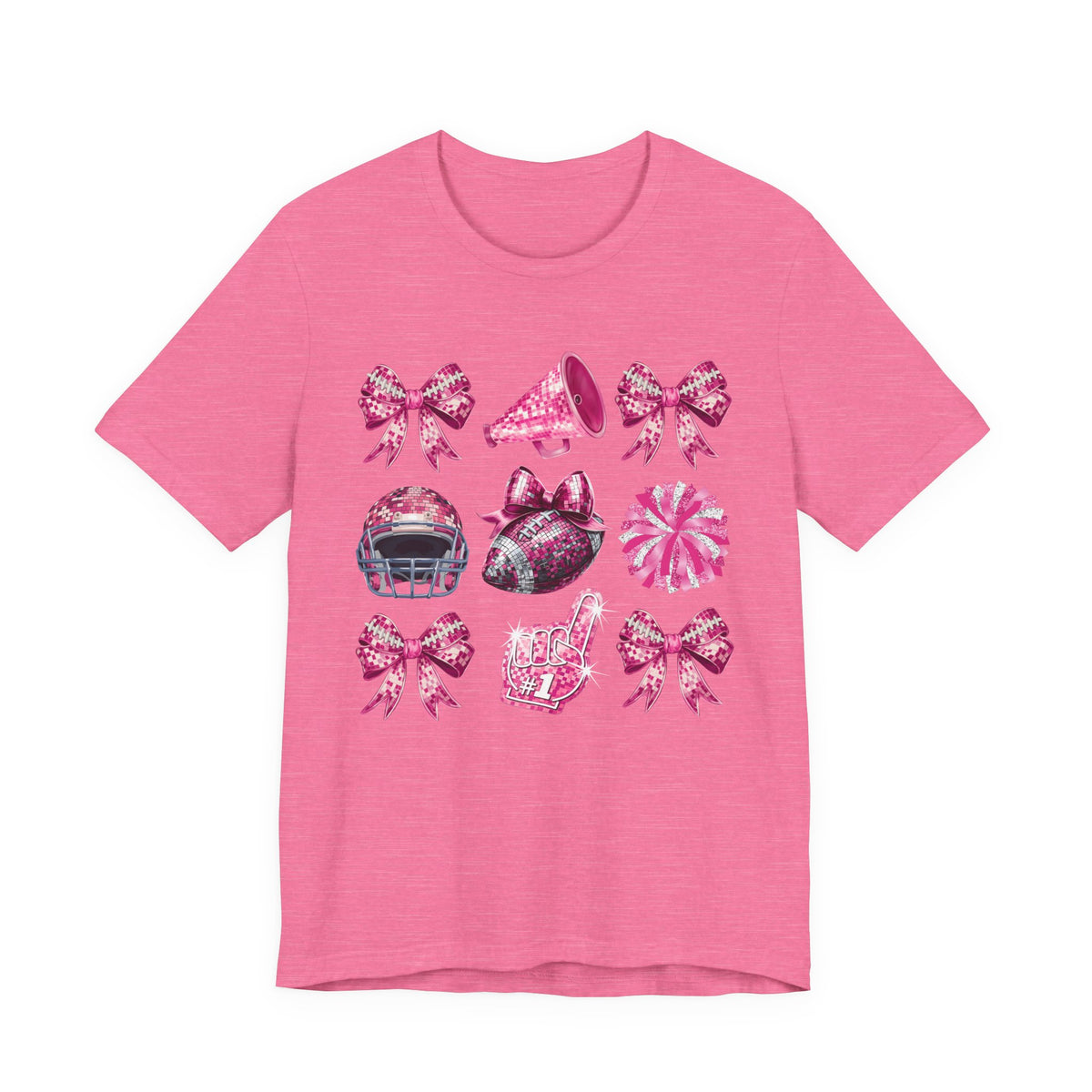 Sparkle Pink Out Jersey Short Sleeve Tee