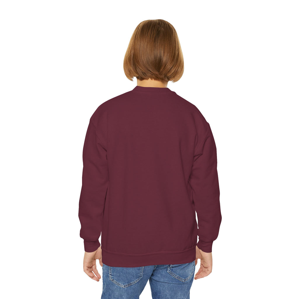 Game Day Bow Youth Crewneck Sweatshirt