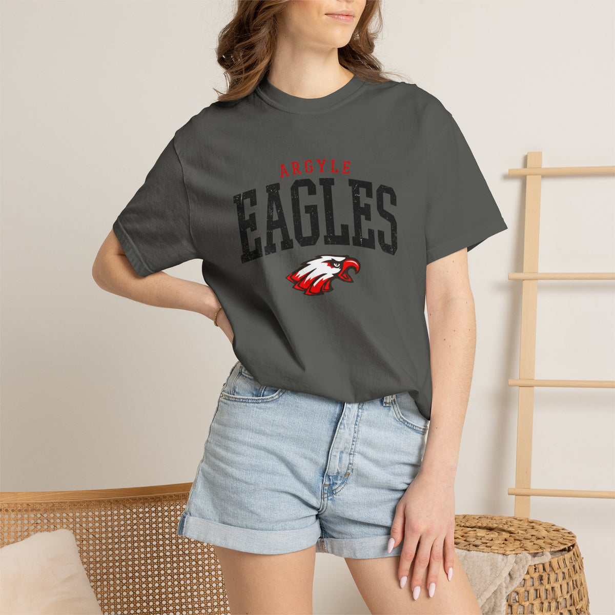 Argyle Eagles Logo T-Shirt