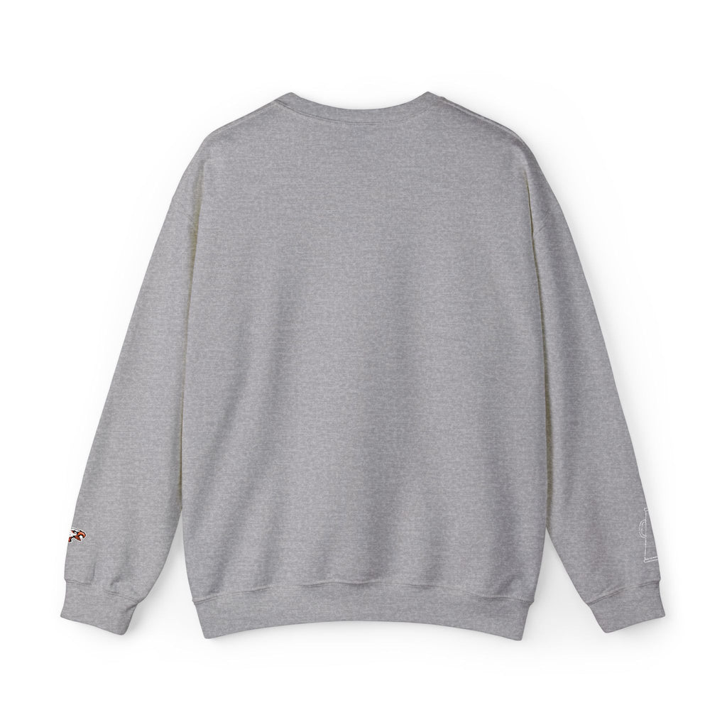 Cheer Megaphone Crewneck Sweatshirt — Argyle Spirit Cheerleading Pullover