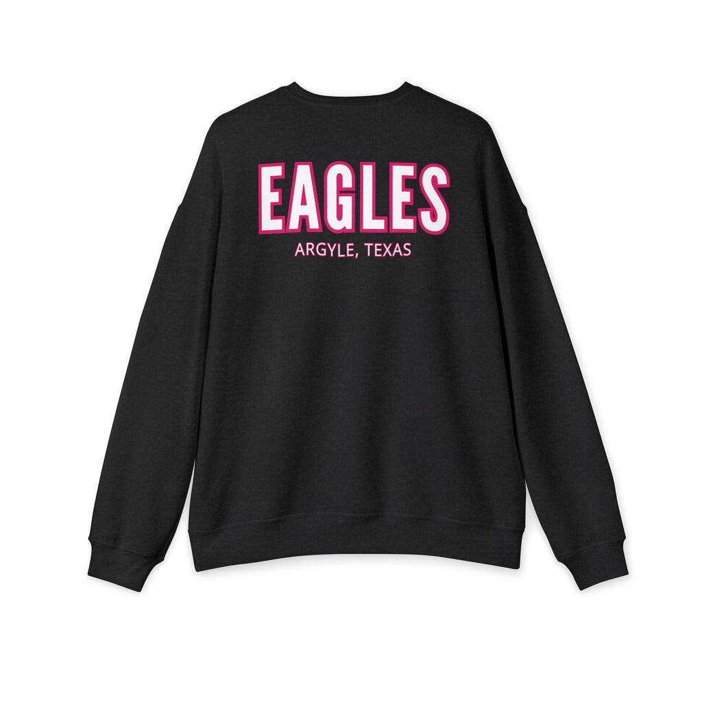 Argyle Eagles Pink Out Adult Unisex Drop Shoulder Sweatshirt