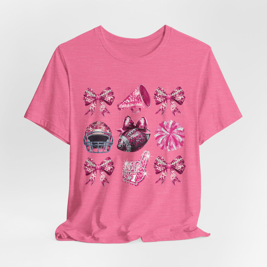 Sparkle Pink Out Jersey Short Sleeve Tee