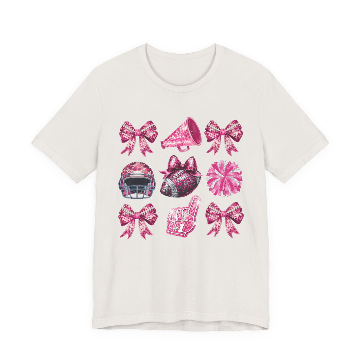 Sparkle Pink Out Jersey Short Sleeve Tee