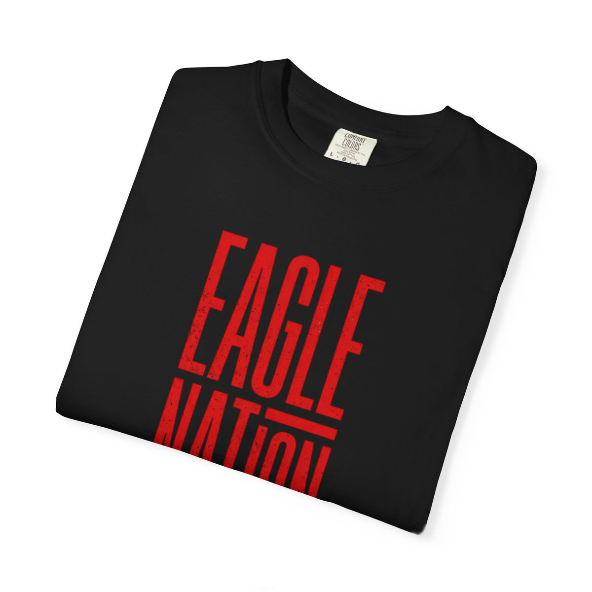 Eagle Nation T-Shirt — Bold Vertical School Spirit Tee