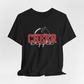 Custom Cheer Coach T-Shirt | Personalized Coach Name Argyle Cheer Tee
