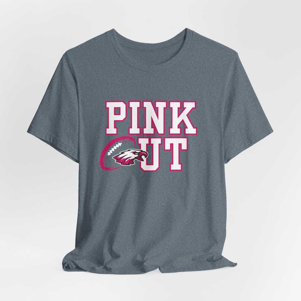 Pink Out Eagle Ball Unisex Jersey Short Sleeve Tee