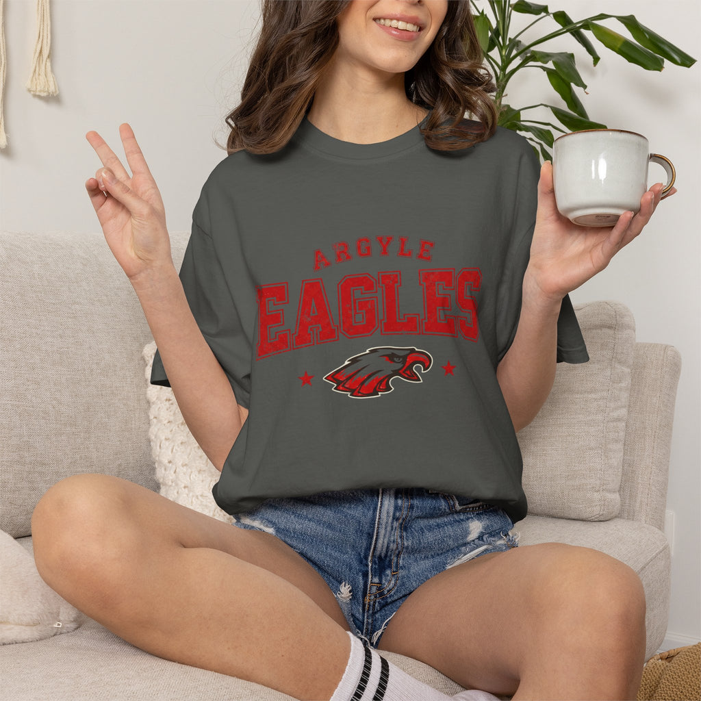 Argyle Eagles Vintage Logo T-Shirt — School Spirit Tee