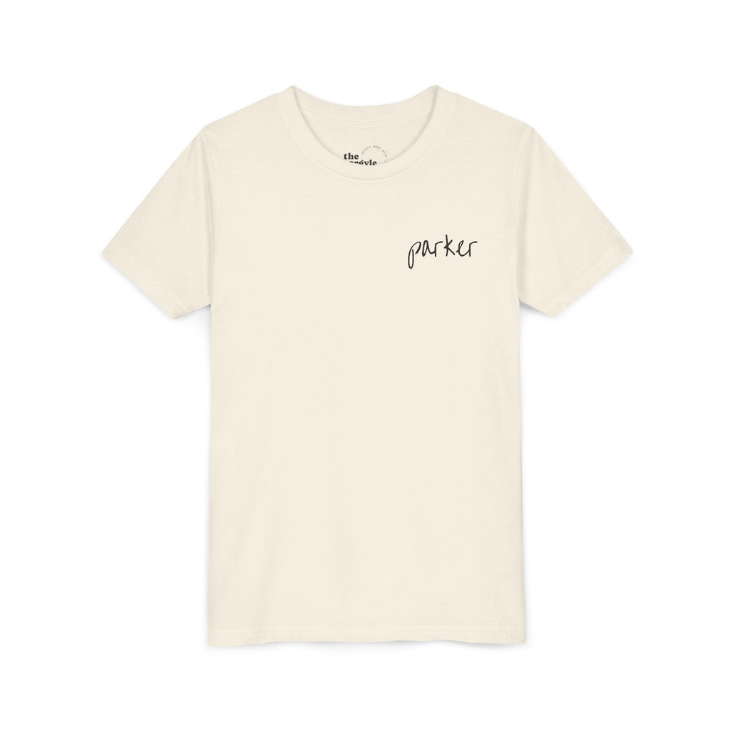 Youth Tee — "Argyle Cheer" Graphic Short Sleeve Customized Shirt