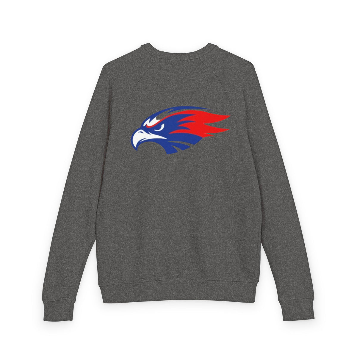 Argyle Redhawk Crewneck Sweatshirt – Vintage Collegiate Raglan French Terry