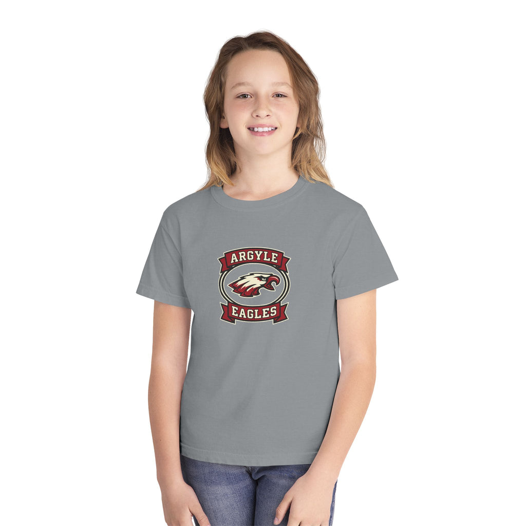 Argyle Eagles Youth Tee — School Mascot Kids' T-Shirt