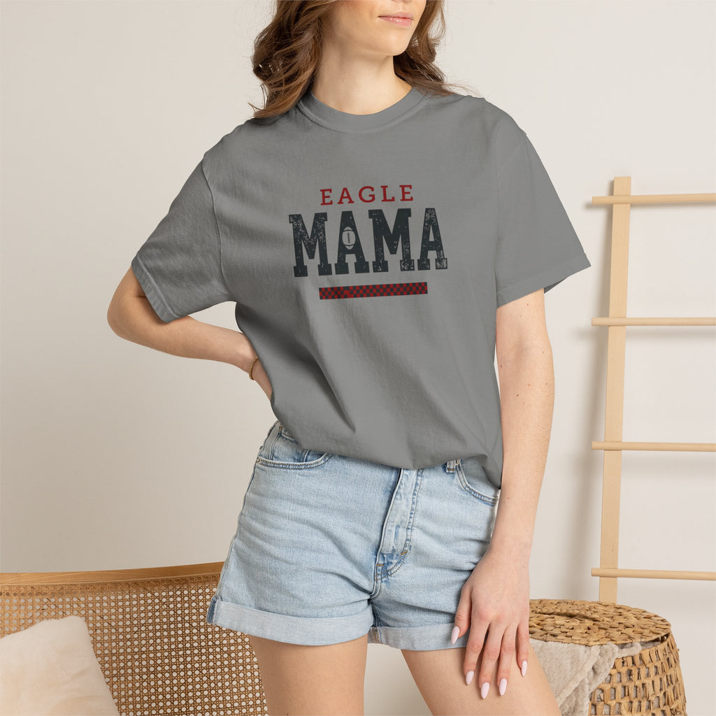 Eagle Mama T-Shirt — Vintage Patriotic Mom Tee
