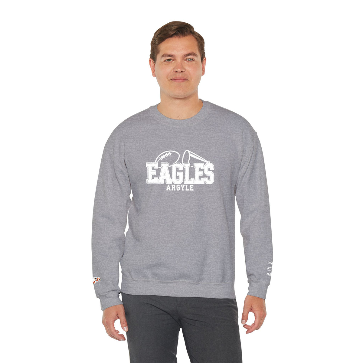Eagles Vintage Logo Crewneck Sweatshirt