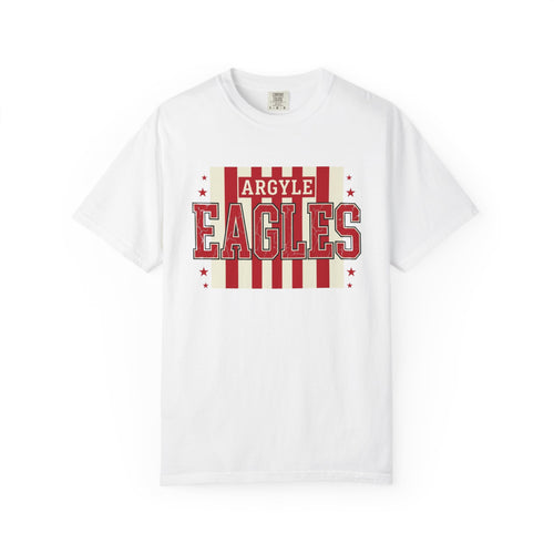 Argyle Eagles Retro Stripes T-Shirt
