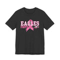 Eagles Football - Pink Ribbon Unisex Jersey Short Sleeve Tee