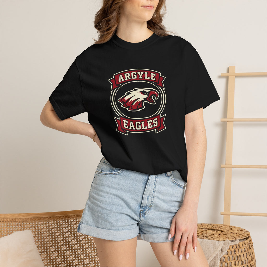Argyle Eagles T-Shirt — Vintage School Mascot Tee