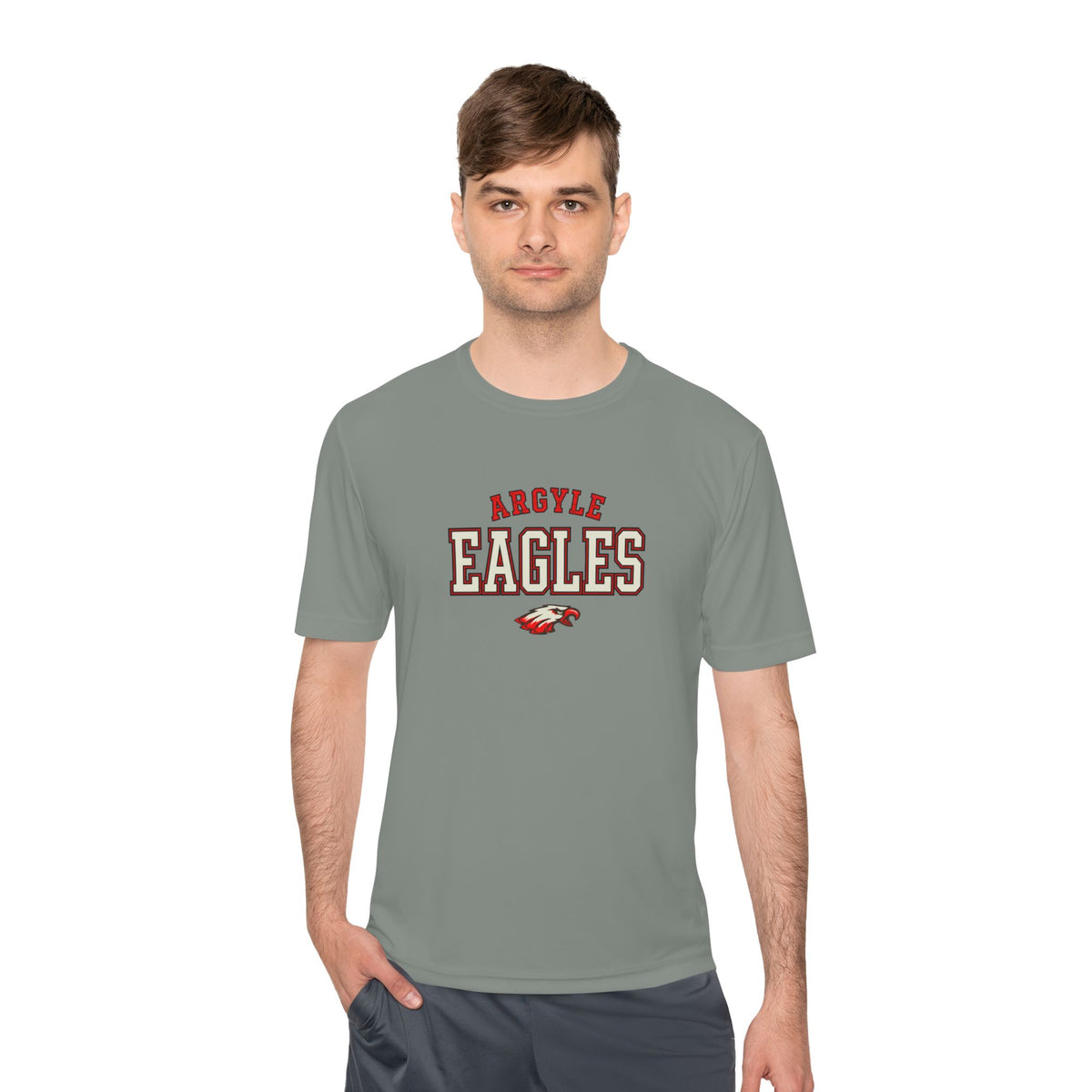 Argyle Eagles Coach Moisture-Wicking Tee — Team Spirit Athletic Shirt