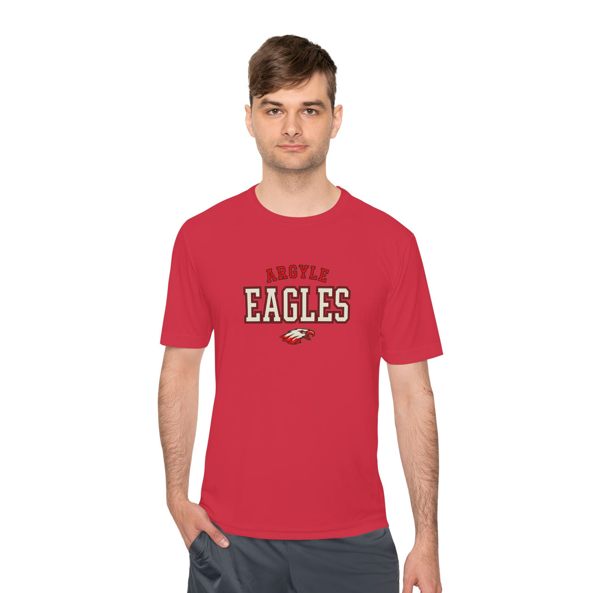 Argyle Eagles Coach Moisture-Wicking Tee — Team Spirit Athletic Shirt