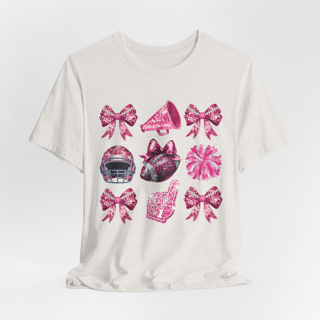 Sparkle Pink Out Jersey Short Sleeve Tee