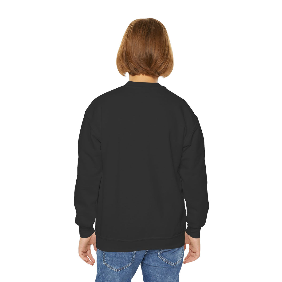 Game Day Bow Youth Crewneck Sweatshirt