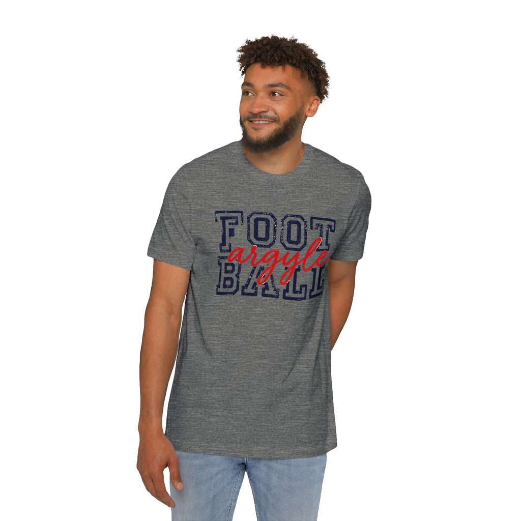 Football Argyle T-Shirt — Vintage Varsity Sports Tee