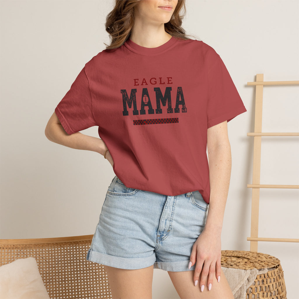 Eagle Mama T-Shirt — Vintage Patriotic Mom Tee