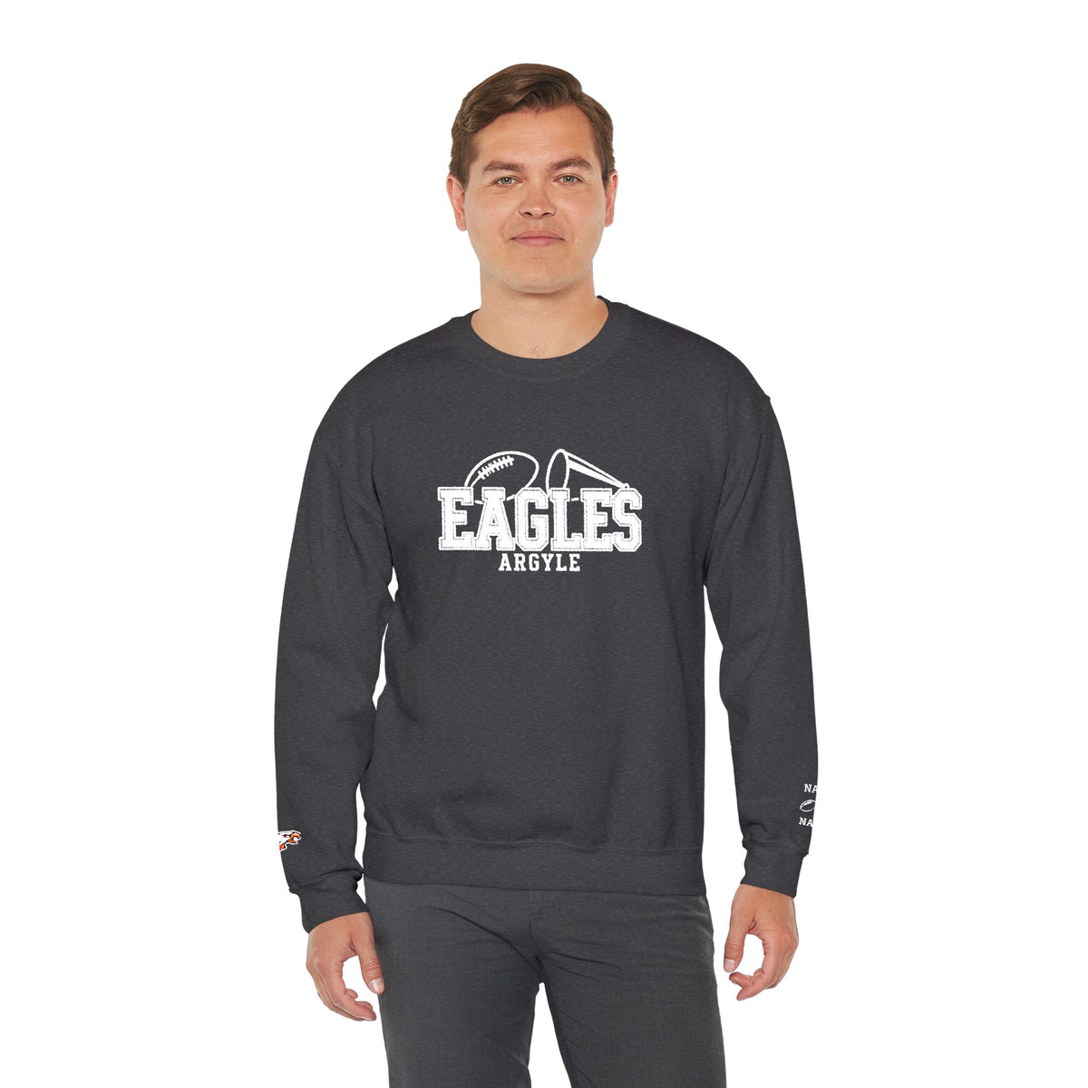 Eagles Vintage Logo Crewneck Sweatshirt