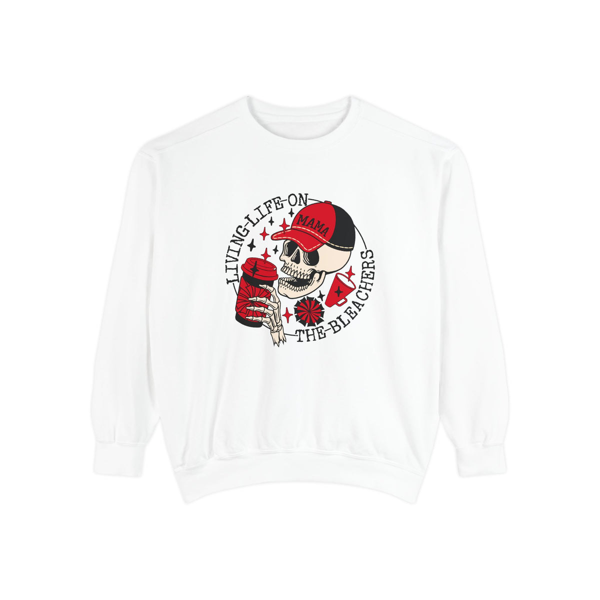 Sports Mom Garment-Dyed Sweatshirt