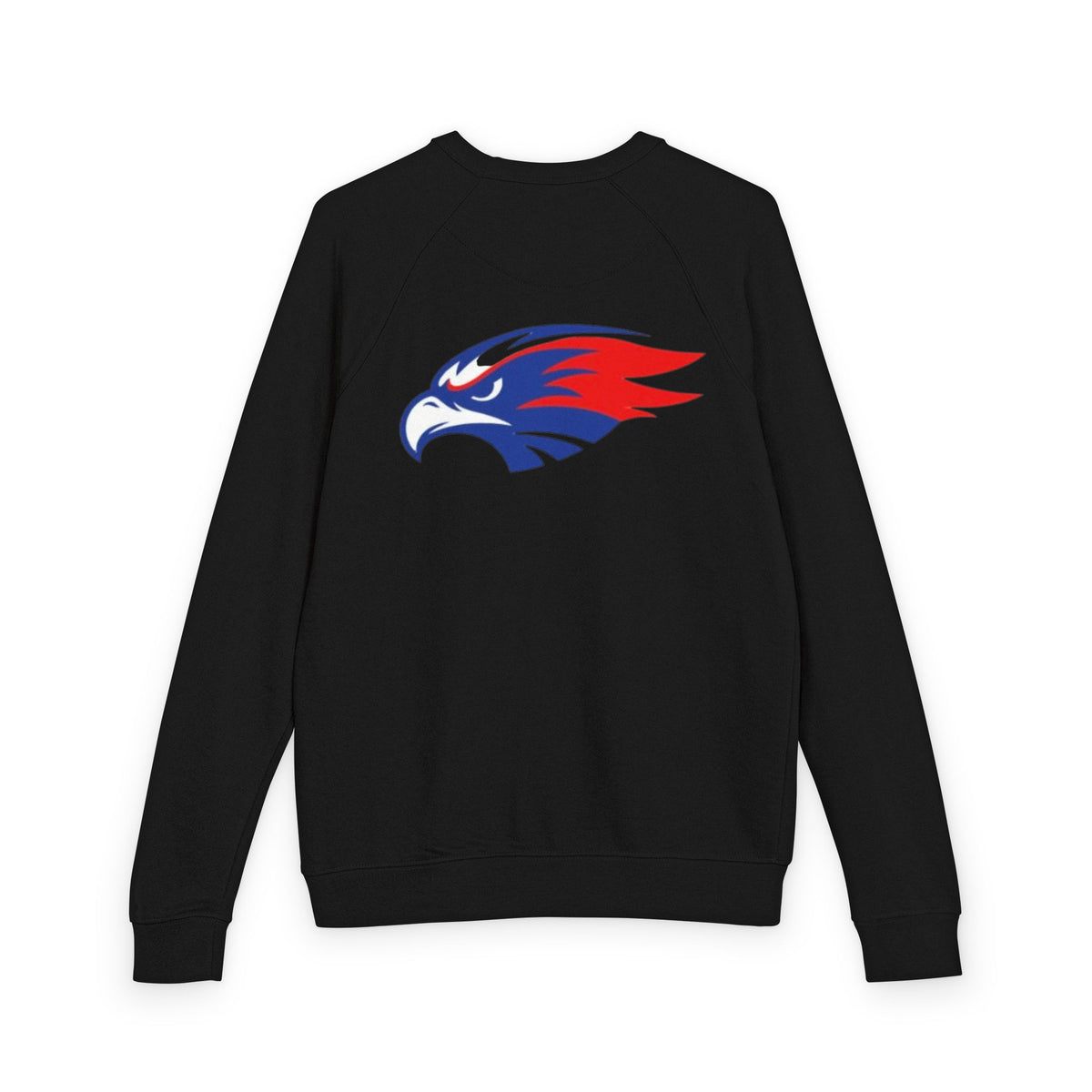 Argyle Redhawk Crewneck Sweatshirt – Vintage Collegiate Raglan French Terry