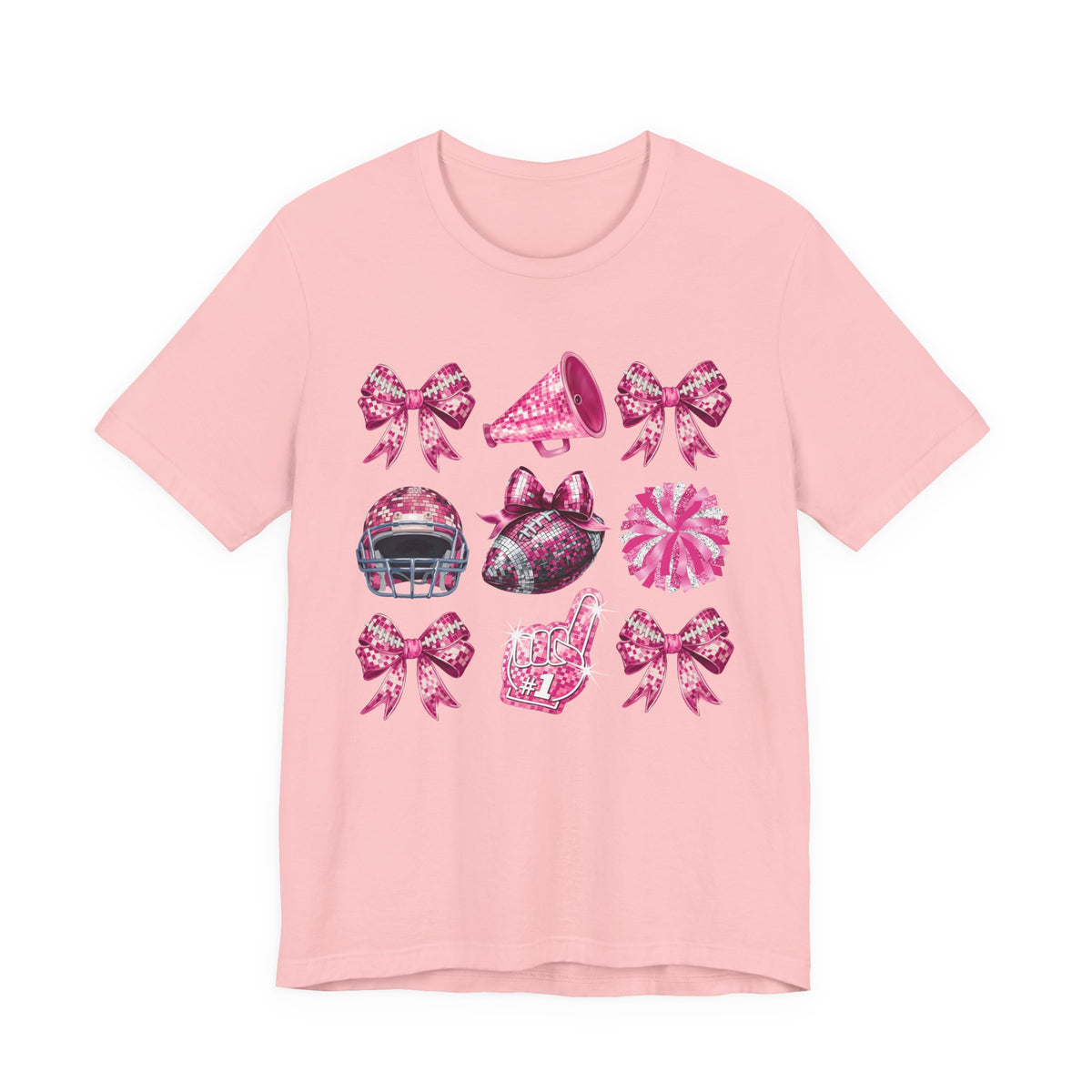 Sparkle Pink Out Jersey Short Sleeve Tee