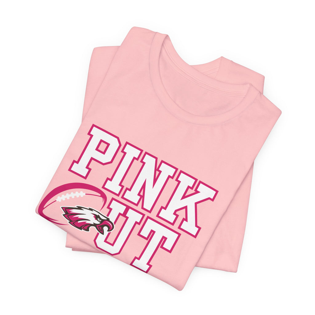Pink Out Eagle Ball Unisex Jersey Short Sleeve Tee